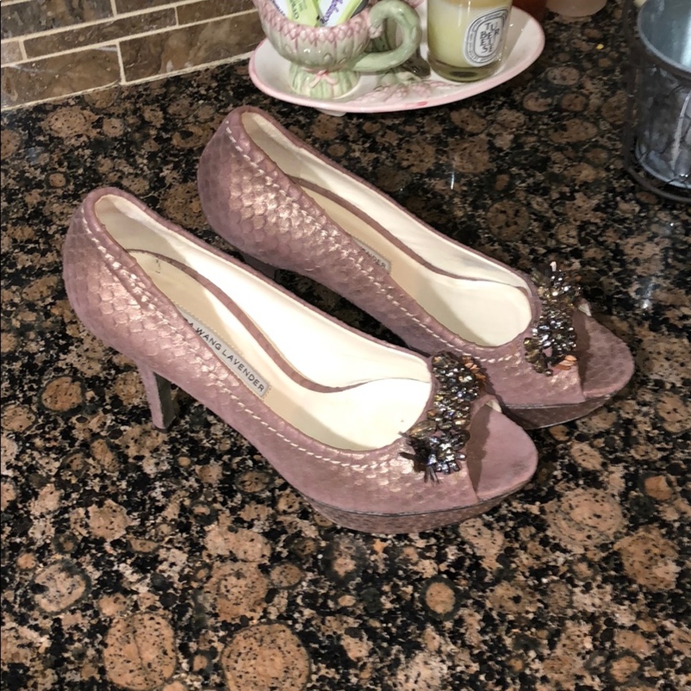Vera Wang Lavender heels